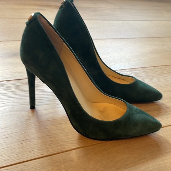 Green suede pump Ivanka Trump - Picture 10 of 10